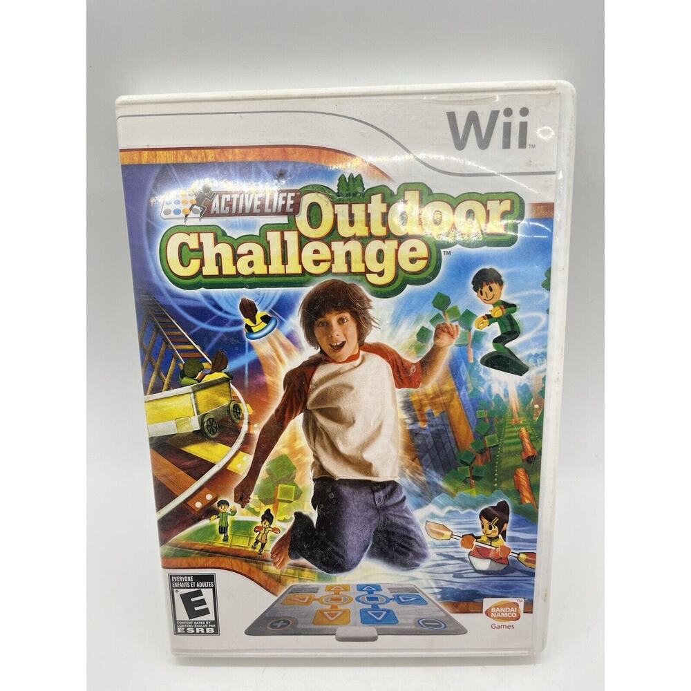 Active Life: Outdoor Challenge (Nintendo Wii, 2008) COMPLETE - Tested